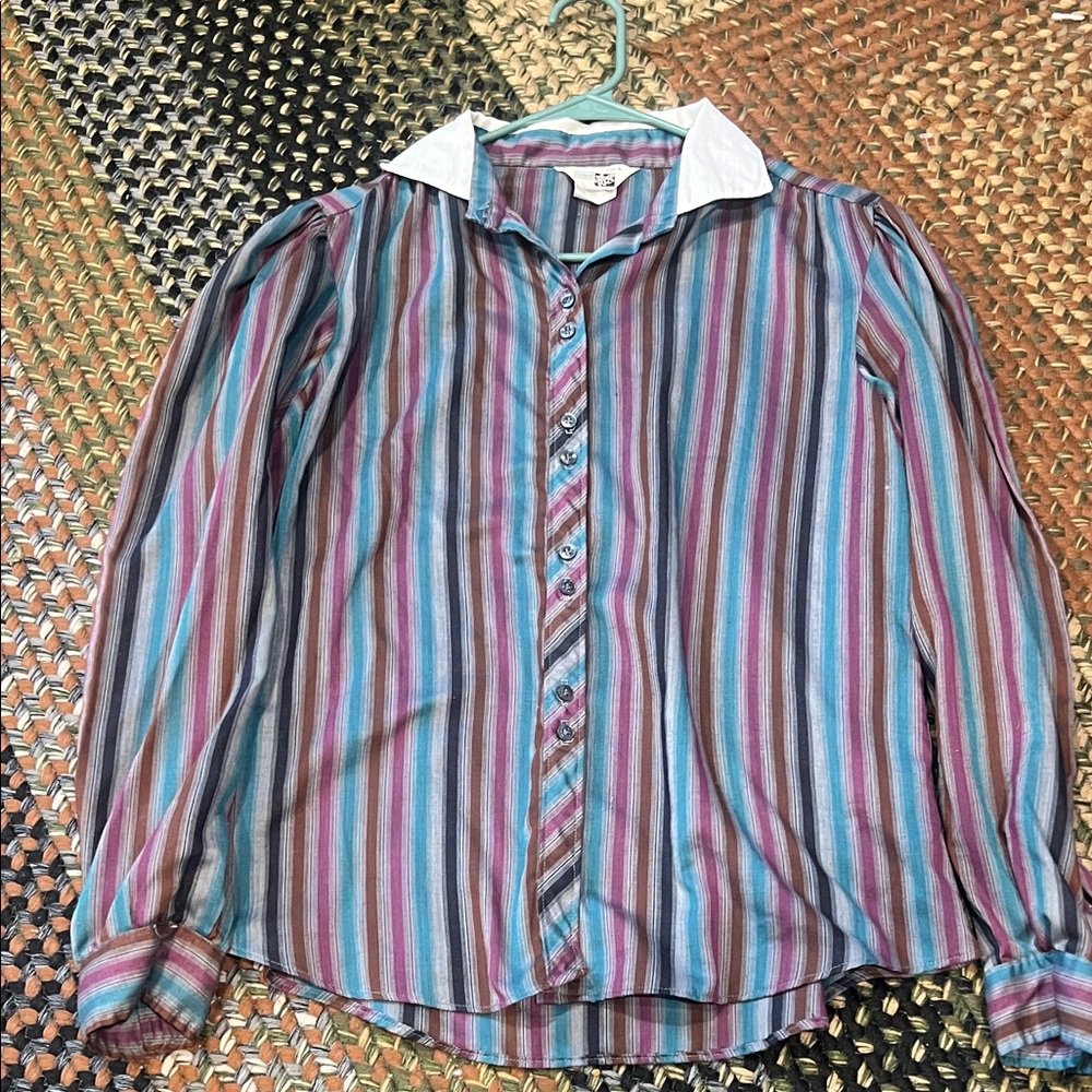 Striped Multicolor Men's Shirt